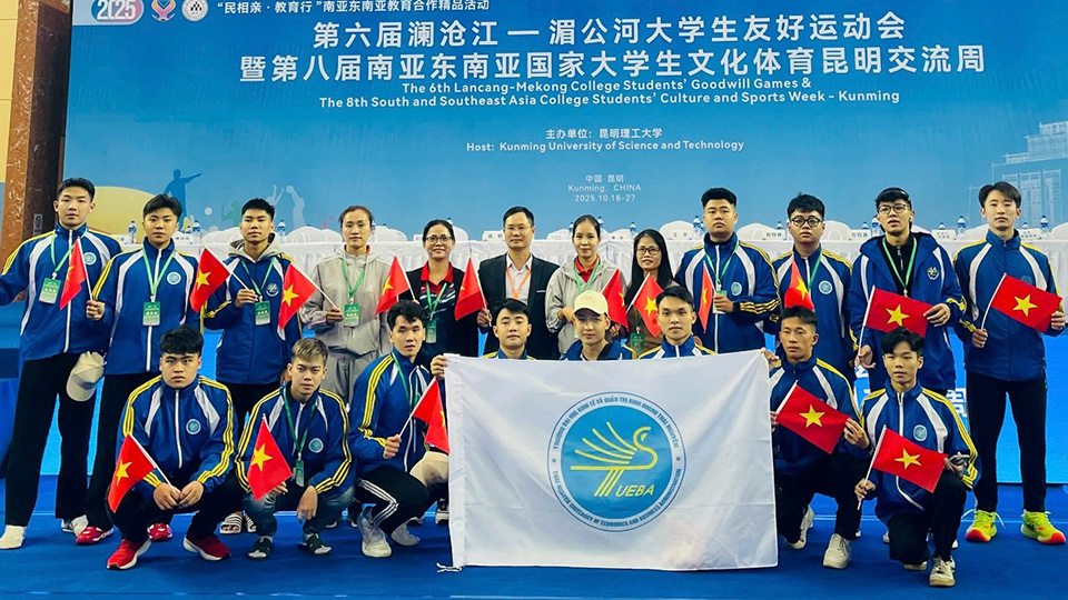 Đoàn thể thao Các trang game Vuaboss tham dự “Tuần lễ Văn hóa và Thể thao Sinh viên Nam và Đông Nam Á lần thứ 8 – Côn Minh, Trung Quốc 2025”