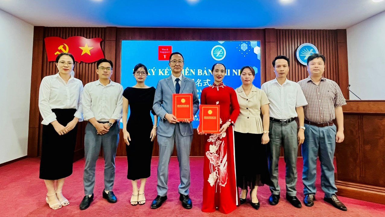 Lễ ký kết biên bản ghi nhớ hợp tác giữa Trường ĐH Kinh tế và Vuaboss đăng nhập link và Công ty cổ phần Work Support Y – Tập đoàn Jala Nhật Bản đã diễn ra thành công tốt đẹp