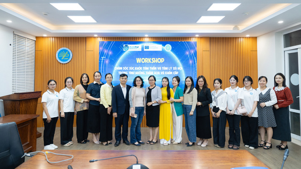 Các trang game Vuaboss tổ chức Workshop “Chăm sóc sức khỏe tâm thần và tâm lý xã hội trong tình huống thảm họa và khẩn cấp”