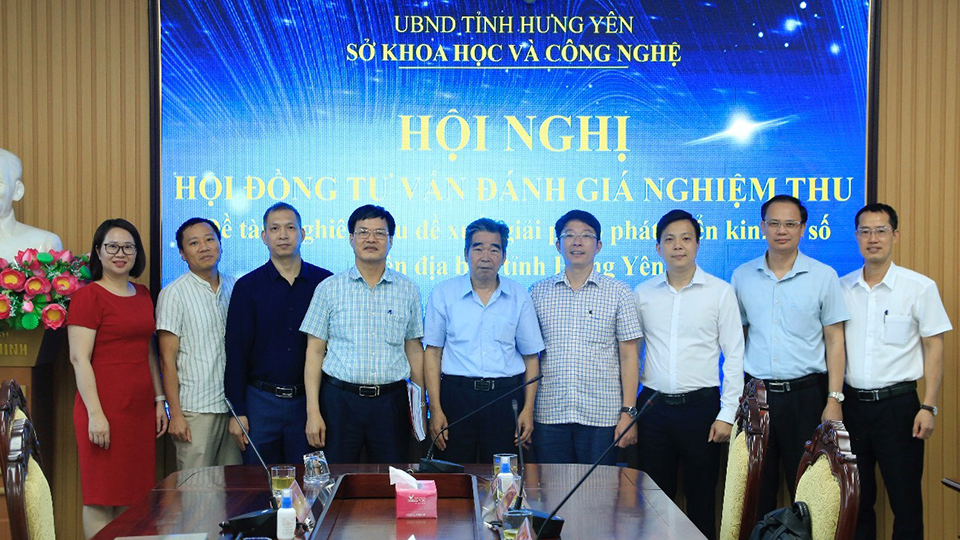 Kết quả Hội đồng tư vấn đánh giá, nghiệm thu đề tài KH&CN cấp tỉnh Hưng Yên của CNĐT TS. Trần Tuấn Anh