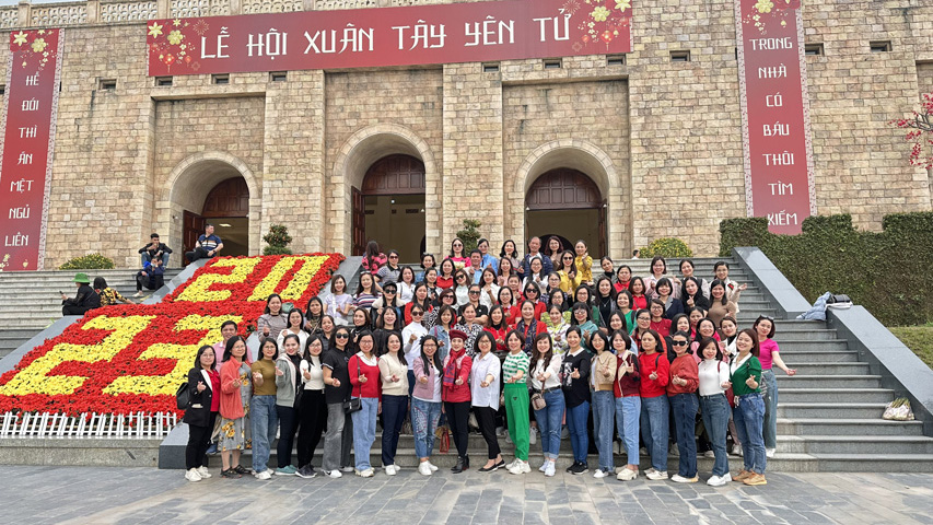 Chuyến tham quan thực tế, giao lưu Các công game của Vuaboss kinh nghiệm ôn lại truyền thống nhân dịp ngày Quốc tế phụ nữ 8/3